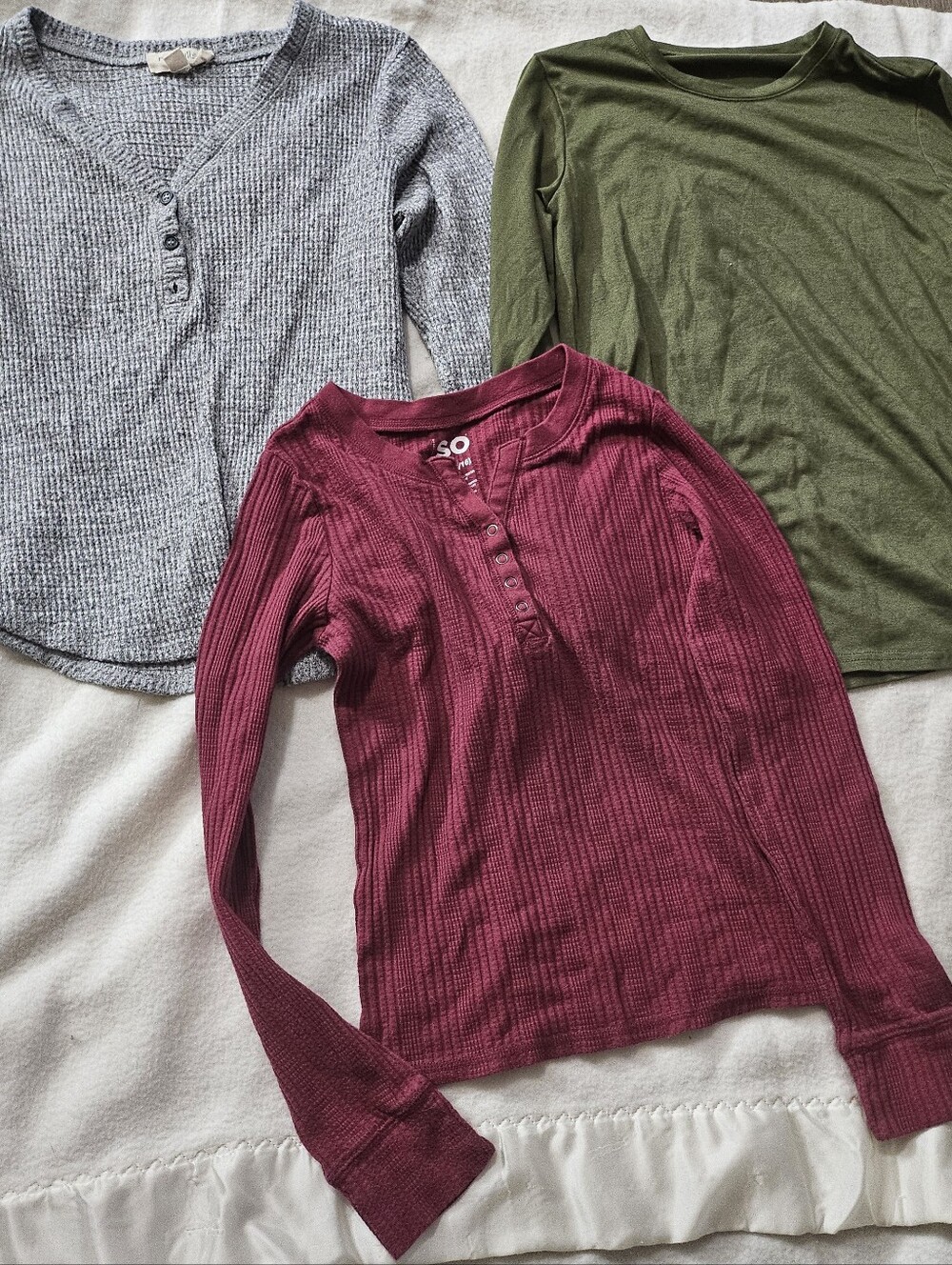 Girls Long Sleeve Top Bundle